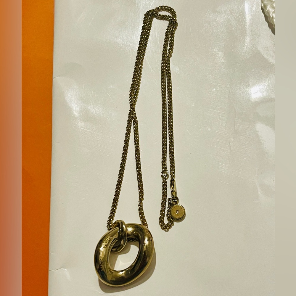 Michael Kors Gold tone necklace